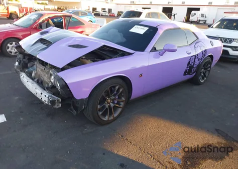 2021 Dodge Challenger R/T Scat Pack z USA, uszkodzony, nr VIN 2C3CDZFJ5MH673698
